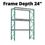 Pallet Rack Green Frames 24"