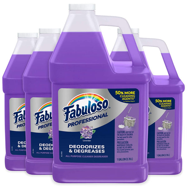 FABULOSO, Jug, 1 gal Container Size, All Purpose Cleaner/Degreaser -  2NDR8