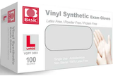Vinyl Synthetic Exam Gloves (100 gloves)