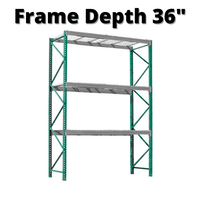 Pallet Rack Green Frames 36"