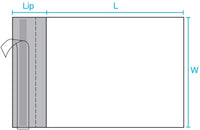 Poly Mailers 7 ½” x 10 ½” 2.5mil 1000/Case