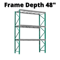 Pallet Rack Green Frames 48"